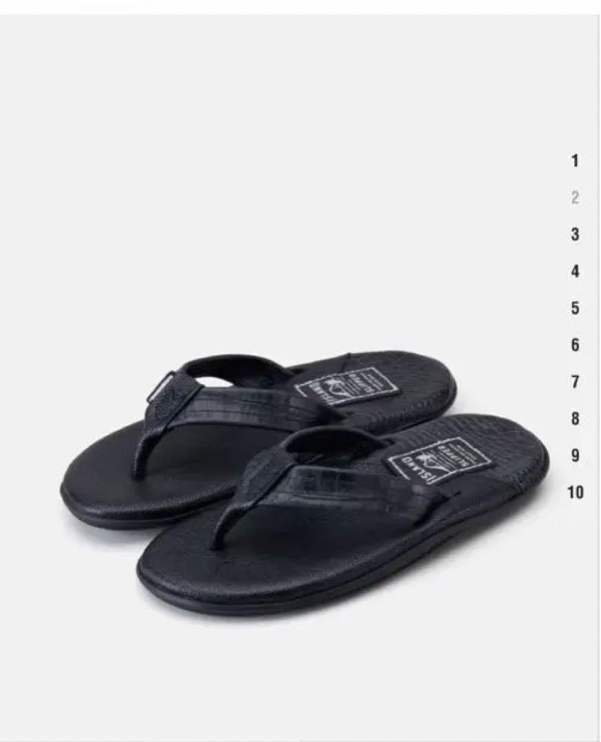 NH×ISLAND SLIPPER.LEATHER SANDAL
