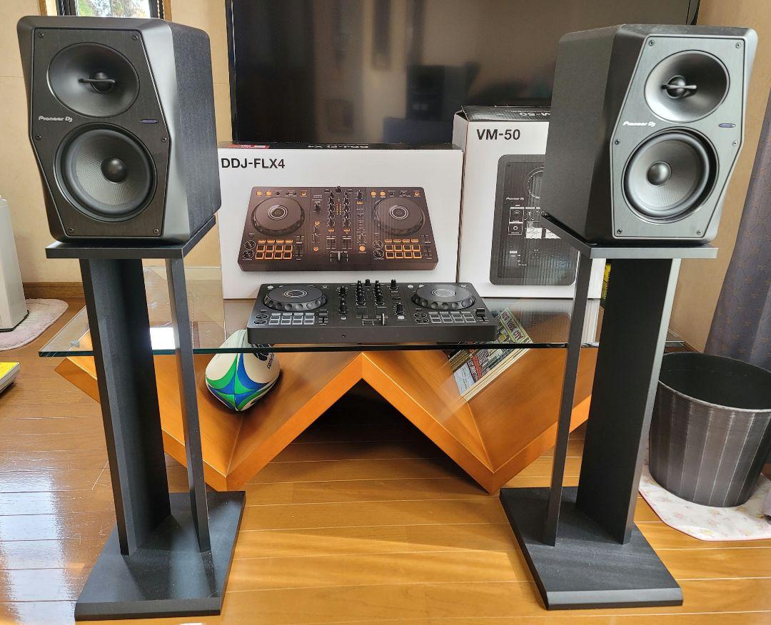 Pioneer DJ DDJ-FLX4 ＆ VM50 ＆ スタンド＆ ヘッドホン