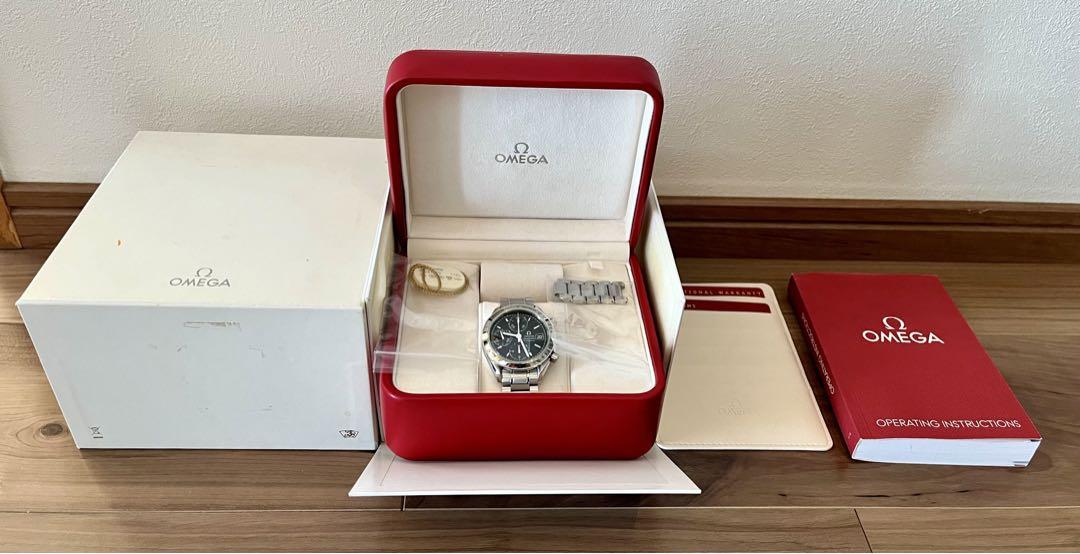 【極美品】オメガ OMEGA 3513.50 スピードマスターデイト ブラック