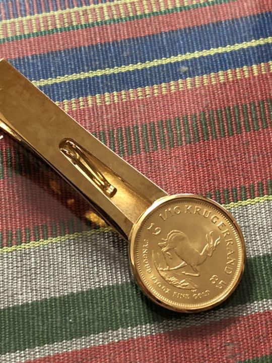 クルーガーランド金貨 1/10オンスK18 タイバー