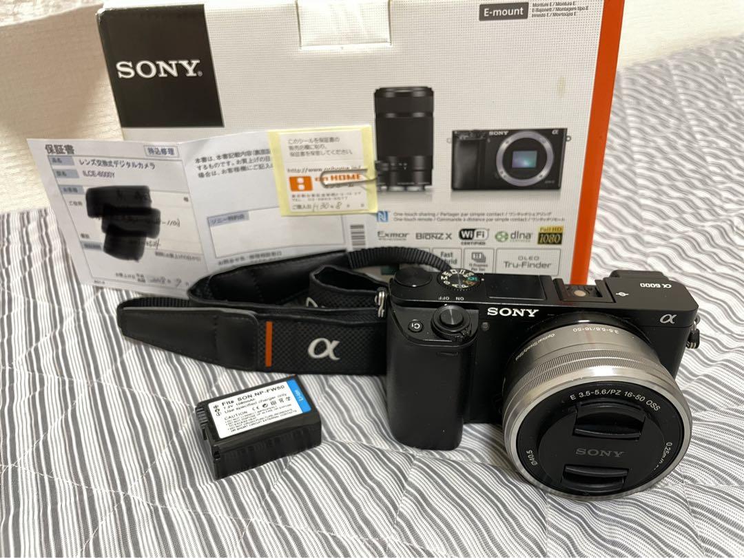 使用僅か　SONY a6000/α6000 ショット数1391