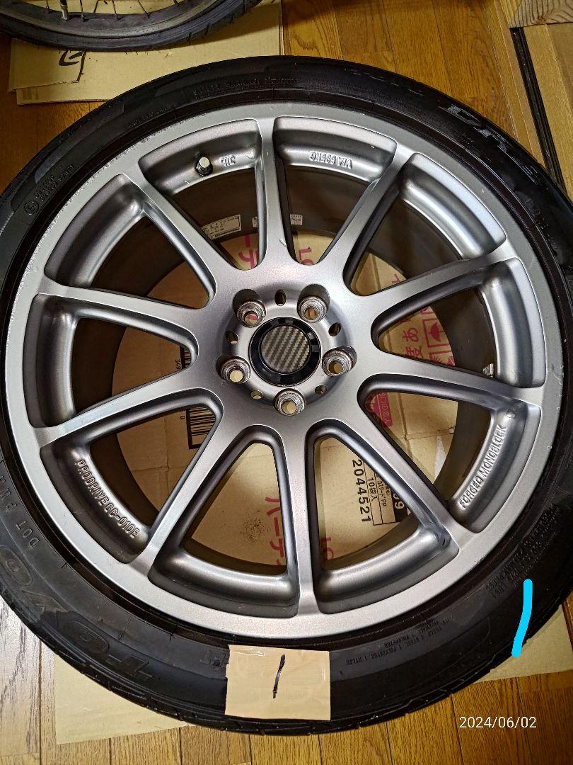 RAYS プロドライブ GC-010E PCD100 5H R17 中古 4本