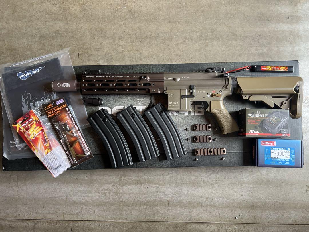 ※期間限定値下げ中※東京マルイ HK416デルタ バッテリーセット