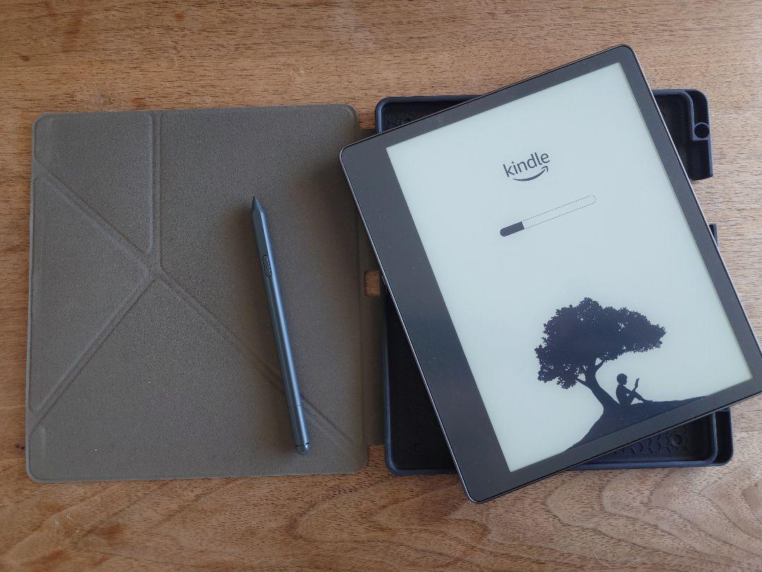 Kindle Scribe 32GB カバー付フィルム装着スタンダードペン付