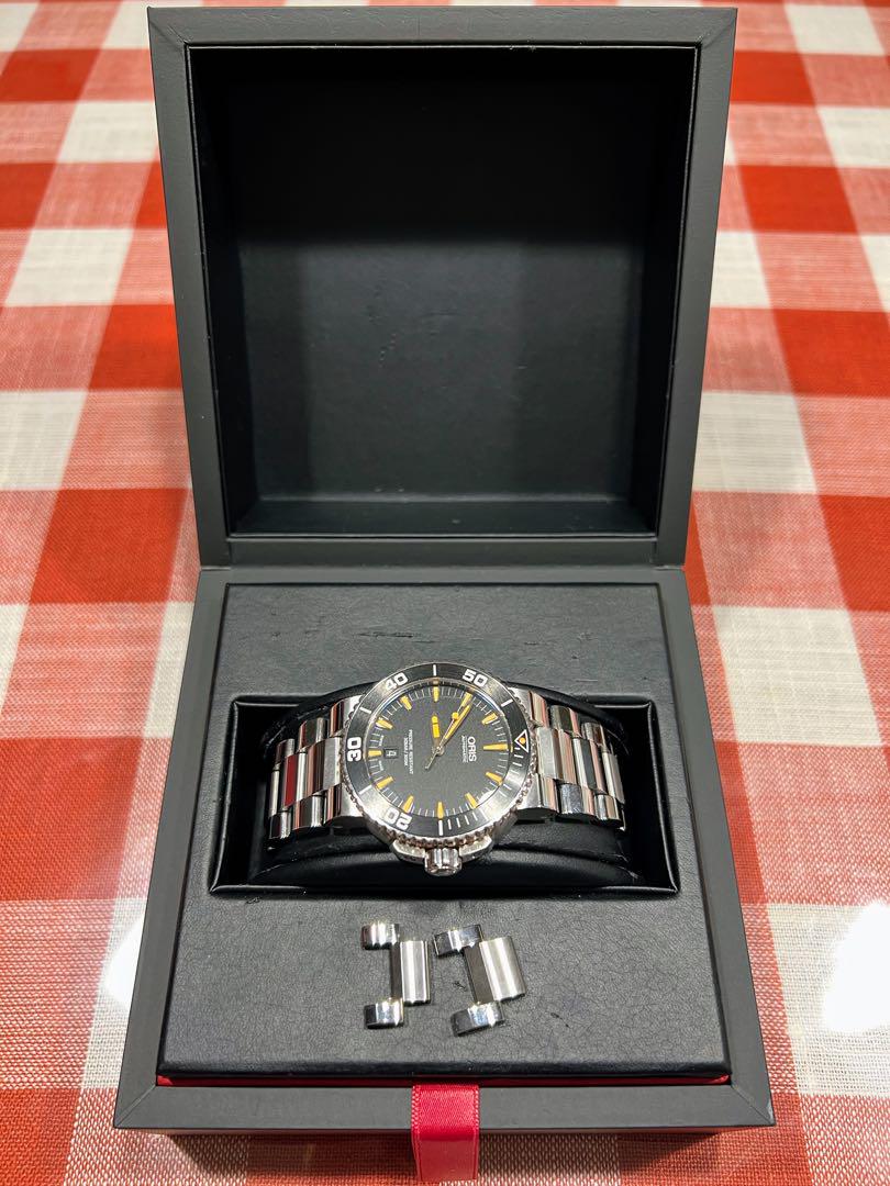【週末限定特価】ORIS オリス アクイス中古美品