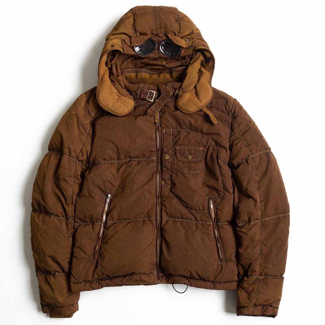 ジャケット・アウター C.P. COMPANY   GOGGLE DOWN JACKET 46