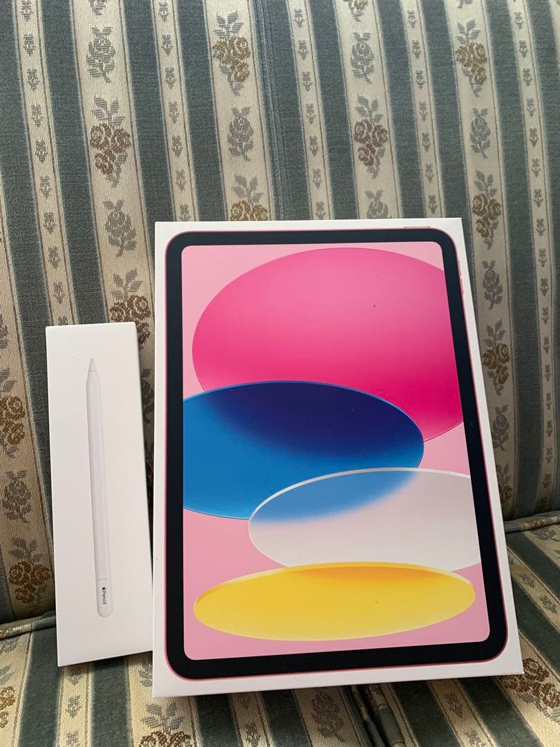 iPad (第10世代)wifi+cellular 64GBピンク+ペンシル付き