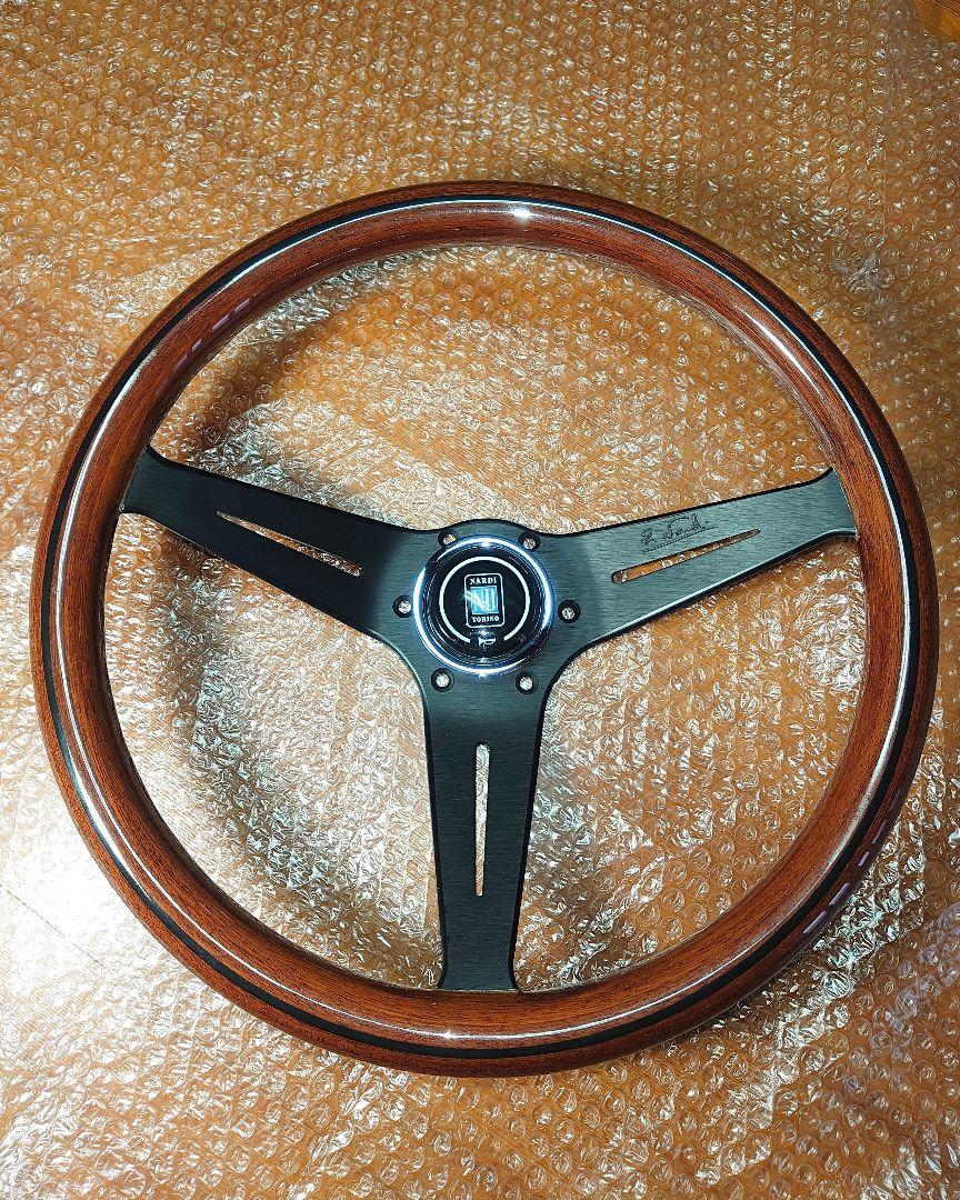 NARDI ナルディ ステアリング 35cm ディープ　ブラック