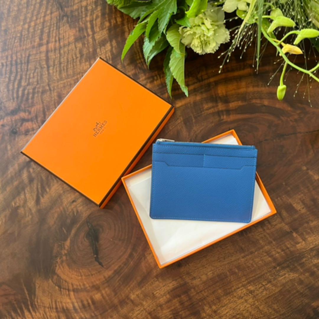 【入手困難】エルメス　カードケース　City zippe card holder