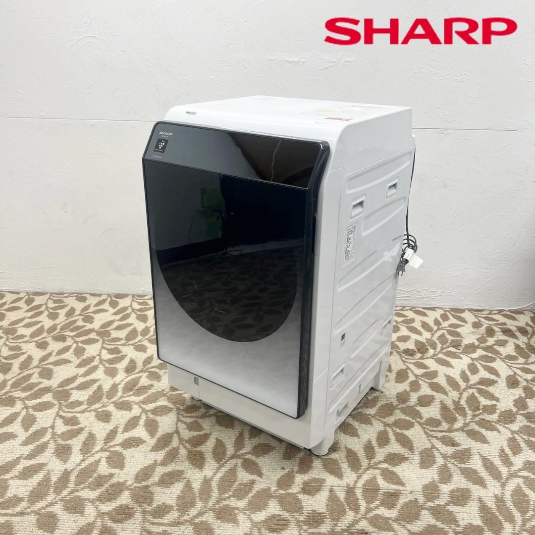 シャープ ドラム式洗濯乾燥機 ES-W114-SL 洗濯11 kg/乾燥6 kg