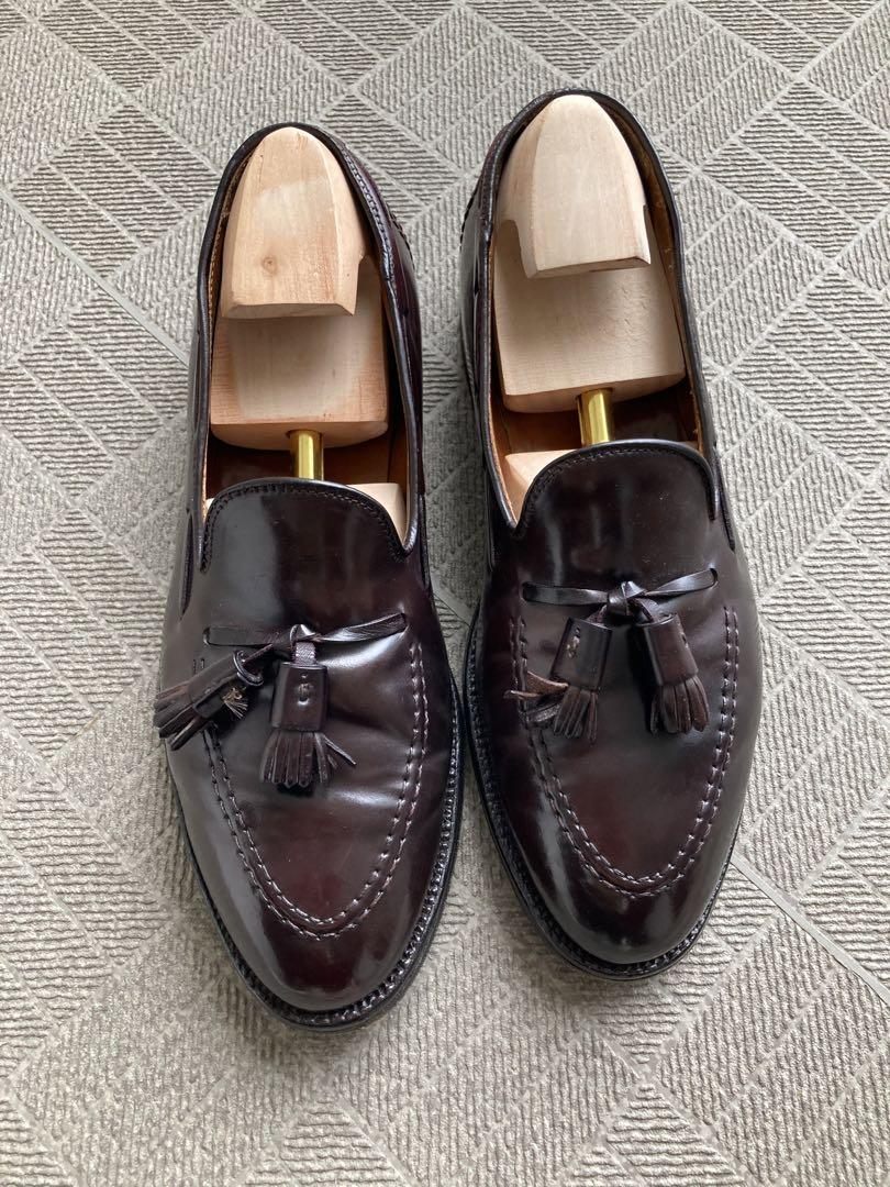 Alden 8.5Dブルックスブラザーズ　コードバン タッセルローファー