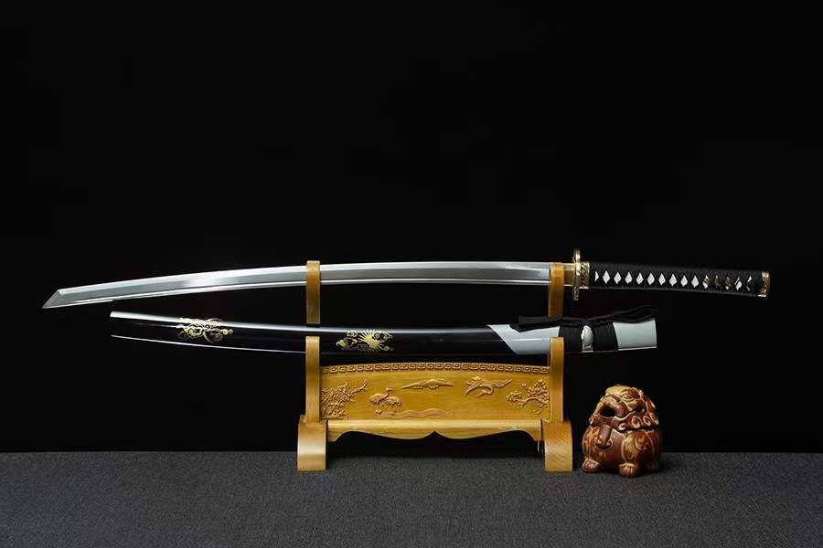 佐藤玄様專用 一念魔武士刀-模様鋼 武具　刀装具　日本刀　模造刀 居合刀