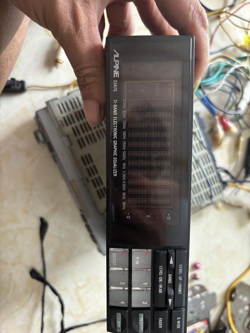 アクセサリー Alpine equalizer 3347s