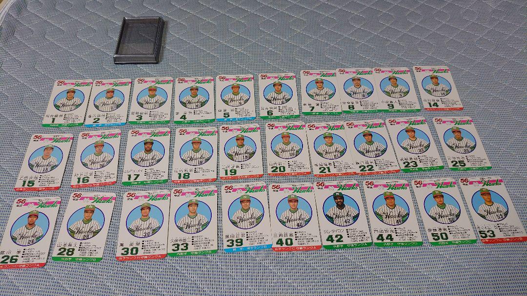 激レア！タカラプロ野球ゲーム 昭和56年南海ホークス パ・リーグ初年度