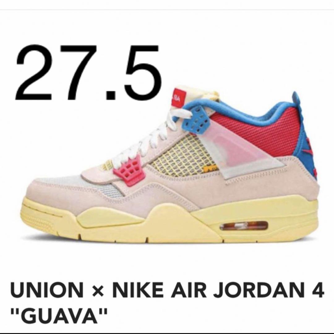 NIKE AJ4  ユニオン GUAVA  ICE AIR JORDAN 4
