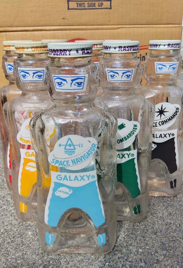 箱付き　GALAXY SPACEMAN BOTTLE　スペースマンボトル