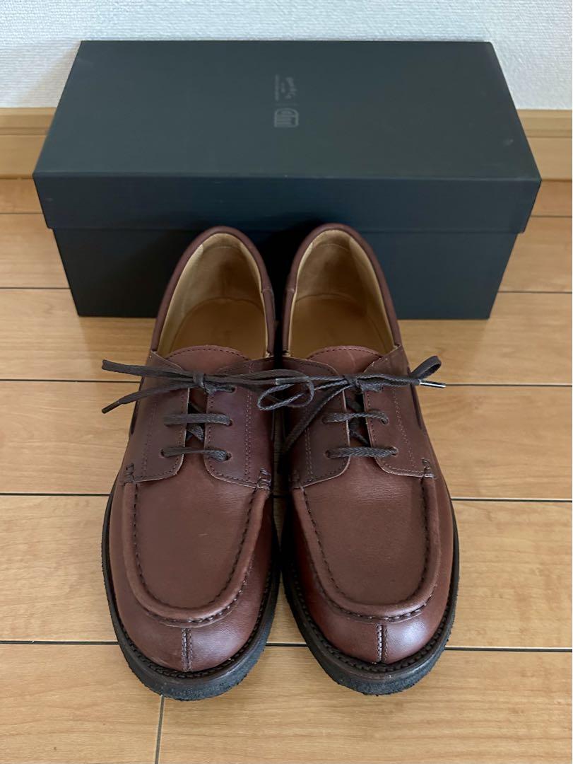 専用⭐︎3EYELET MOC TOE DARK BROWN 25.5cm
