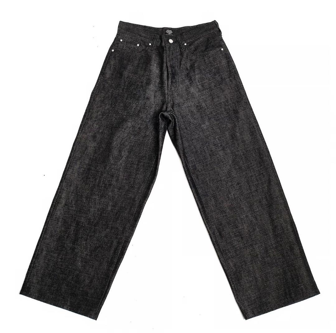 TSY ORIGINAL WIDE STRAIGHT DENIM【BLACK】