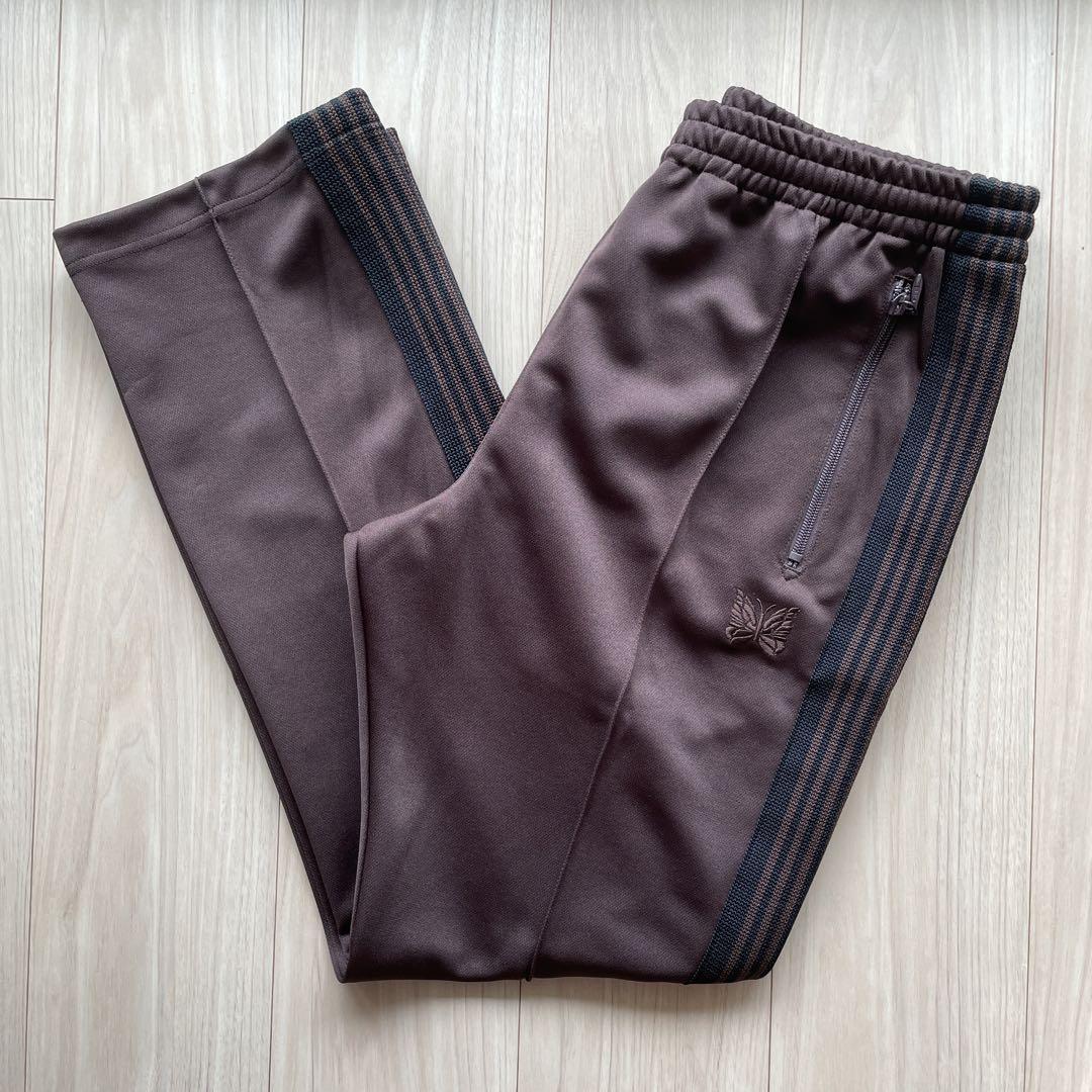 Needles トラックパンツ　ナロー　ブラウン　ブラック