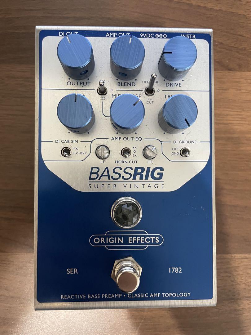 ベース ORIGIN EFFECTS BassRIG Super Vintage