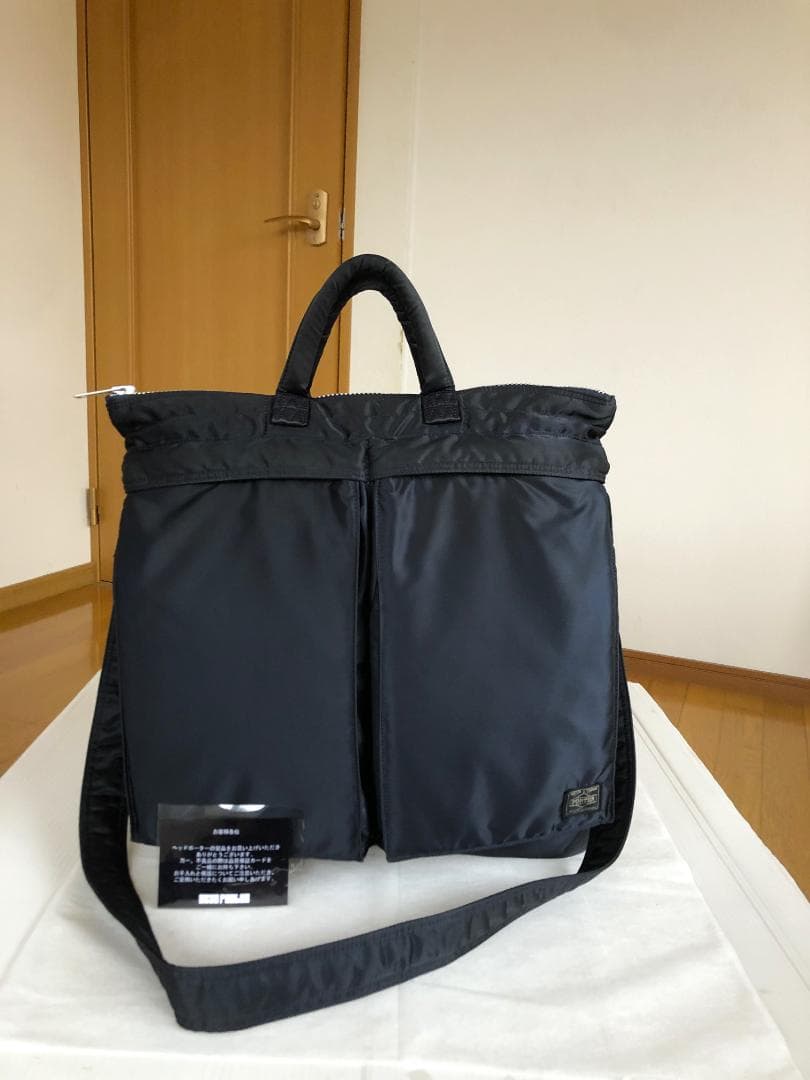 美品　ヘッドポーター　2way ヘルメット　バッグ　ショルダー　タンカー　旅行