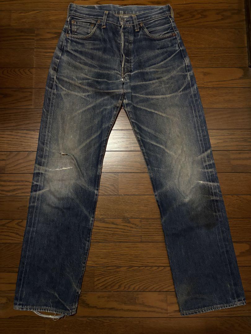 Levi's 501xx バレンシア製　ビッグE ヒゲ　蜂の巣