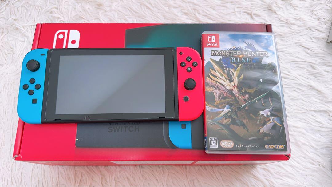 NintendoSwitch 本体＋モンハンライズ
