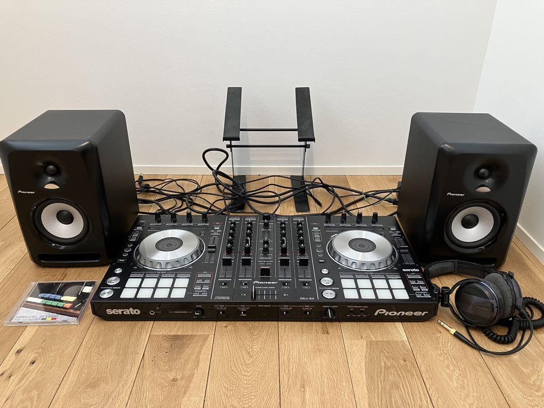 Pioneer DDJ-SX スピーカー　ヘッドホン