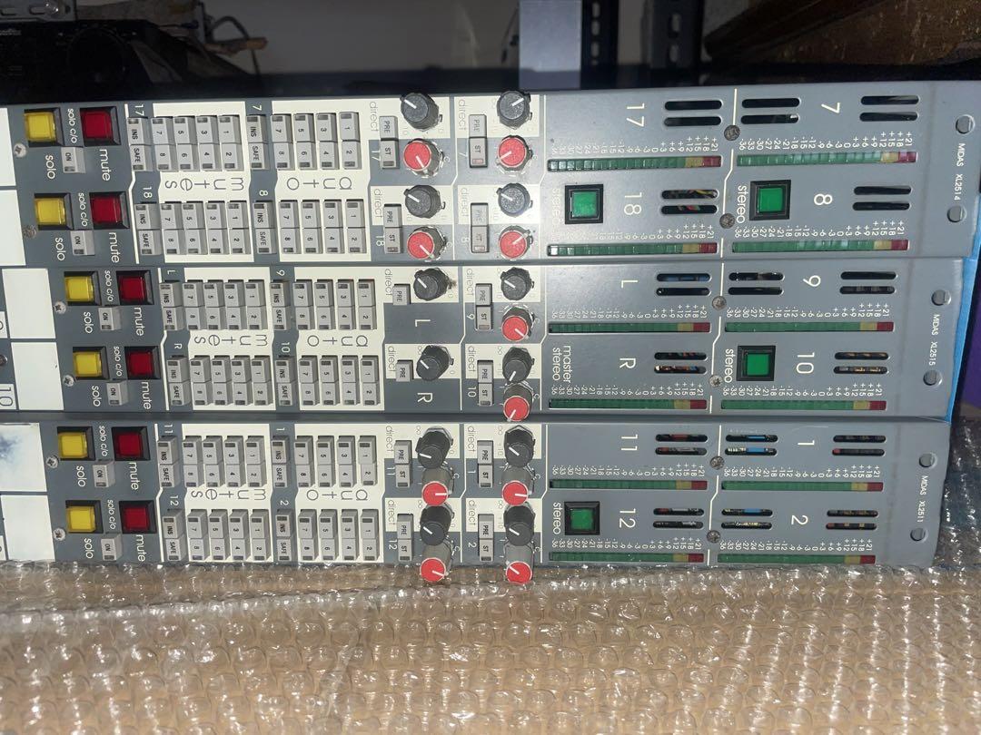 midas xl2514 xl2515 xl2511 3本セット　モジュールのみ
