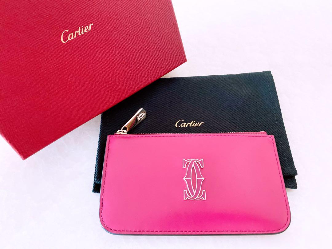 ♡︎Cartier♡︎ カルティエ コインパース カードホルダー ピンク