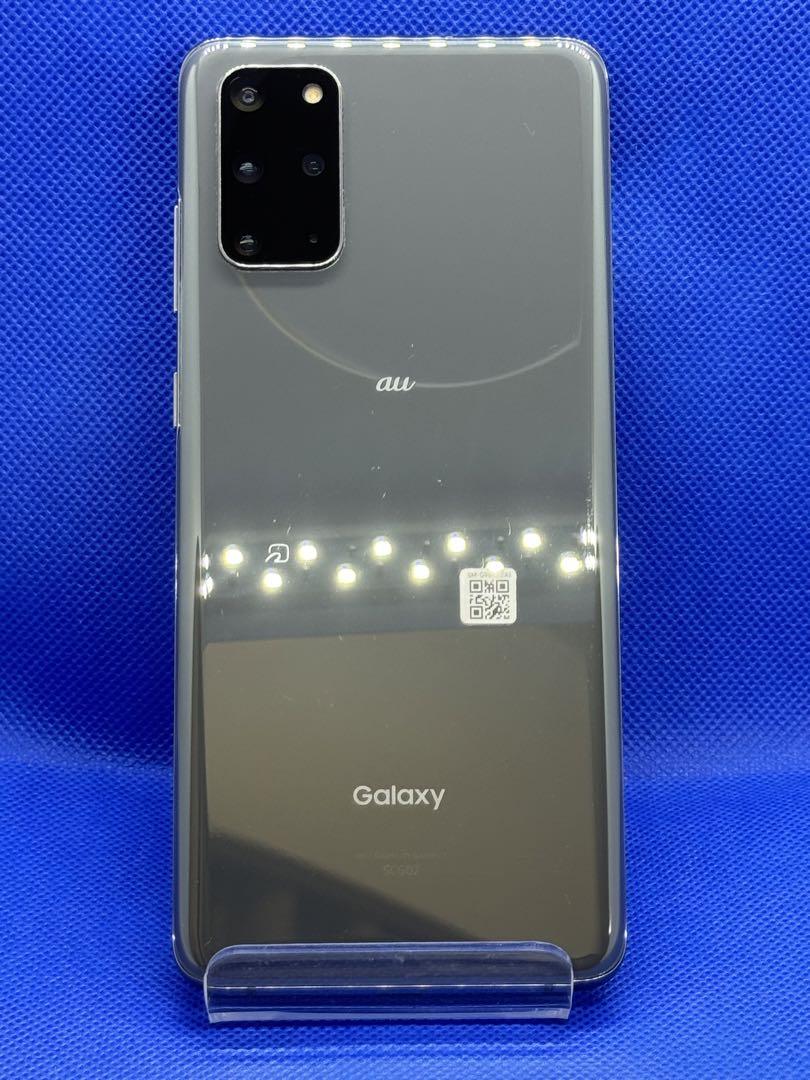 uni 美品：Galaxy S20+ 5G au SCG02 グレー 本体