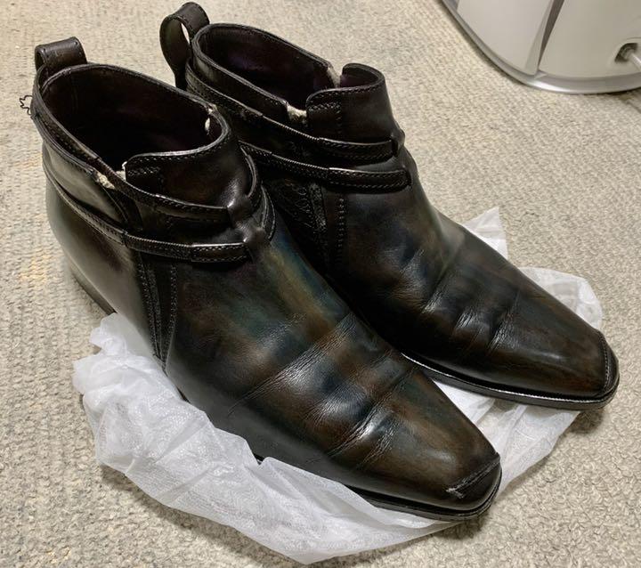 ベルルッティ　ショートブーツ