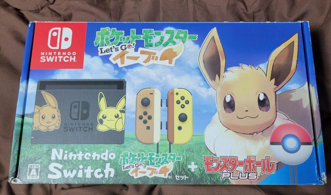 美品！任天堂スイッチ ポケットモンスターLET'SGO!イーブイ