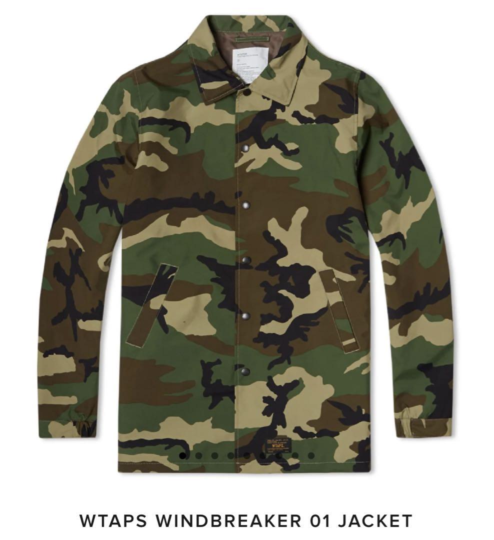 ジャケット・アウター WTAPS  WINDBREAKER 01 TETRATEX WOODLAND