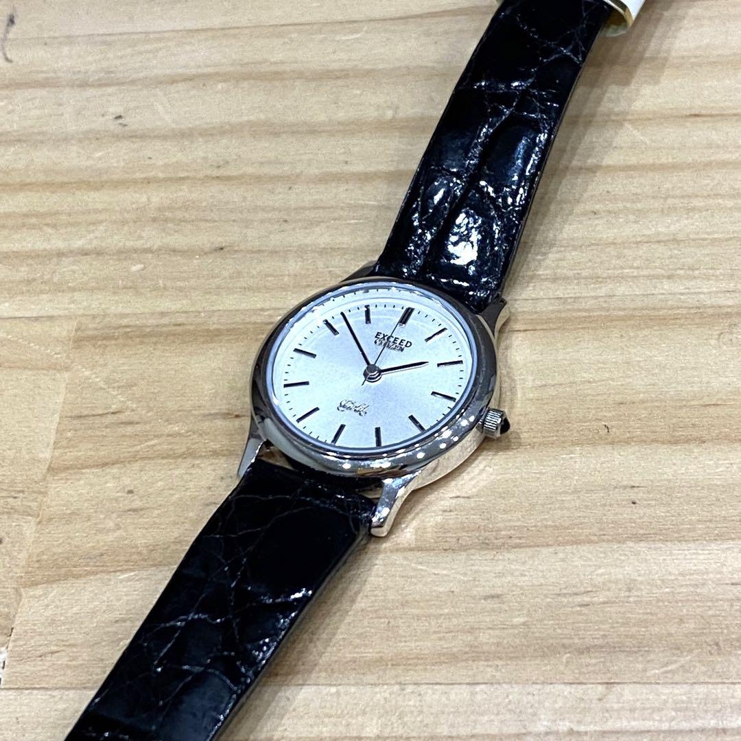新品 未使用 CITIZEN シチズン EXCEED 時計 18金ケース