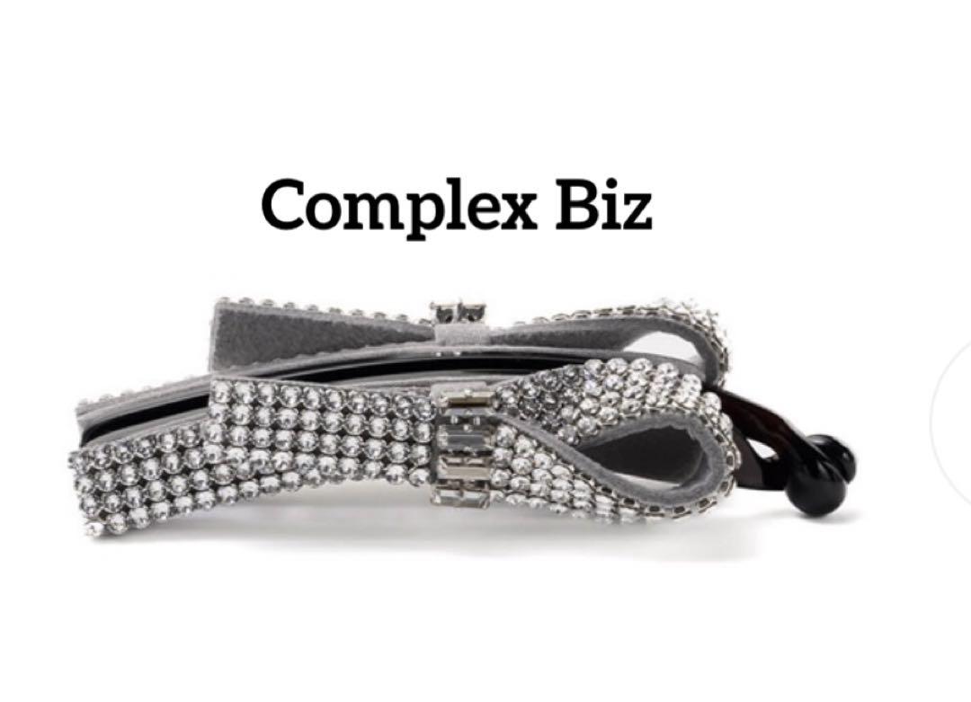 Complex Biz新品✨バナナクリップスワロフスキー