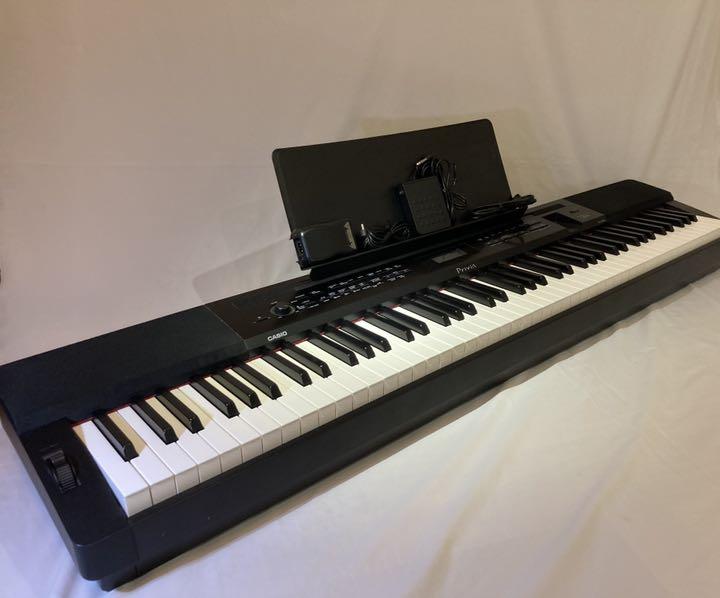 CASIO 電子ピアノPX-350MBK 88鍵 Privia