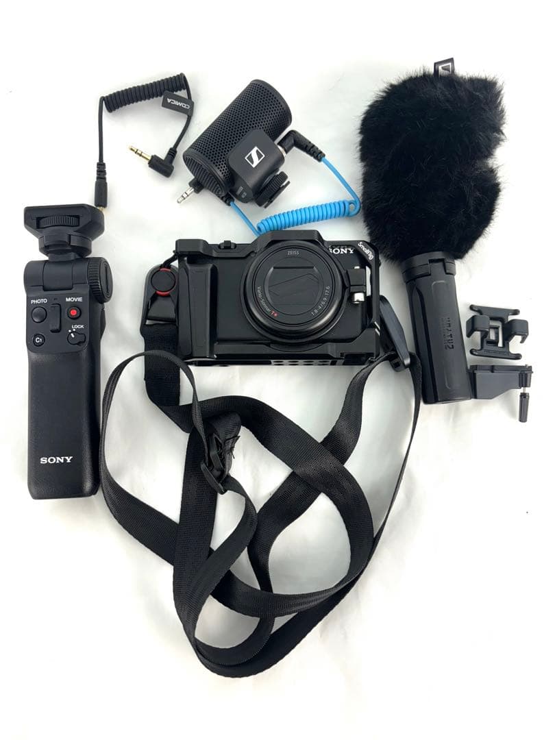 美品 SONY VLOGCAM ZV-1M2G シューティンググリップキット