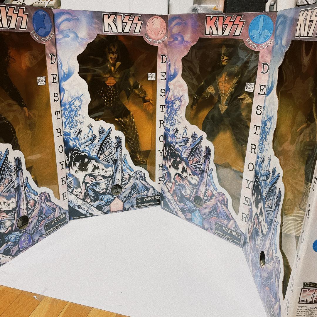 レア KISS 1998 デストロイヤー  限定 24インチ フィギュア セット