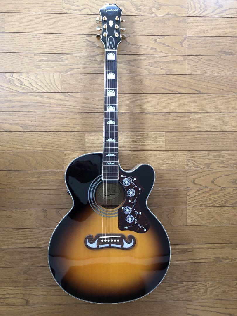 ギター epiphone EJ-200SCE