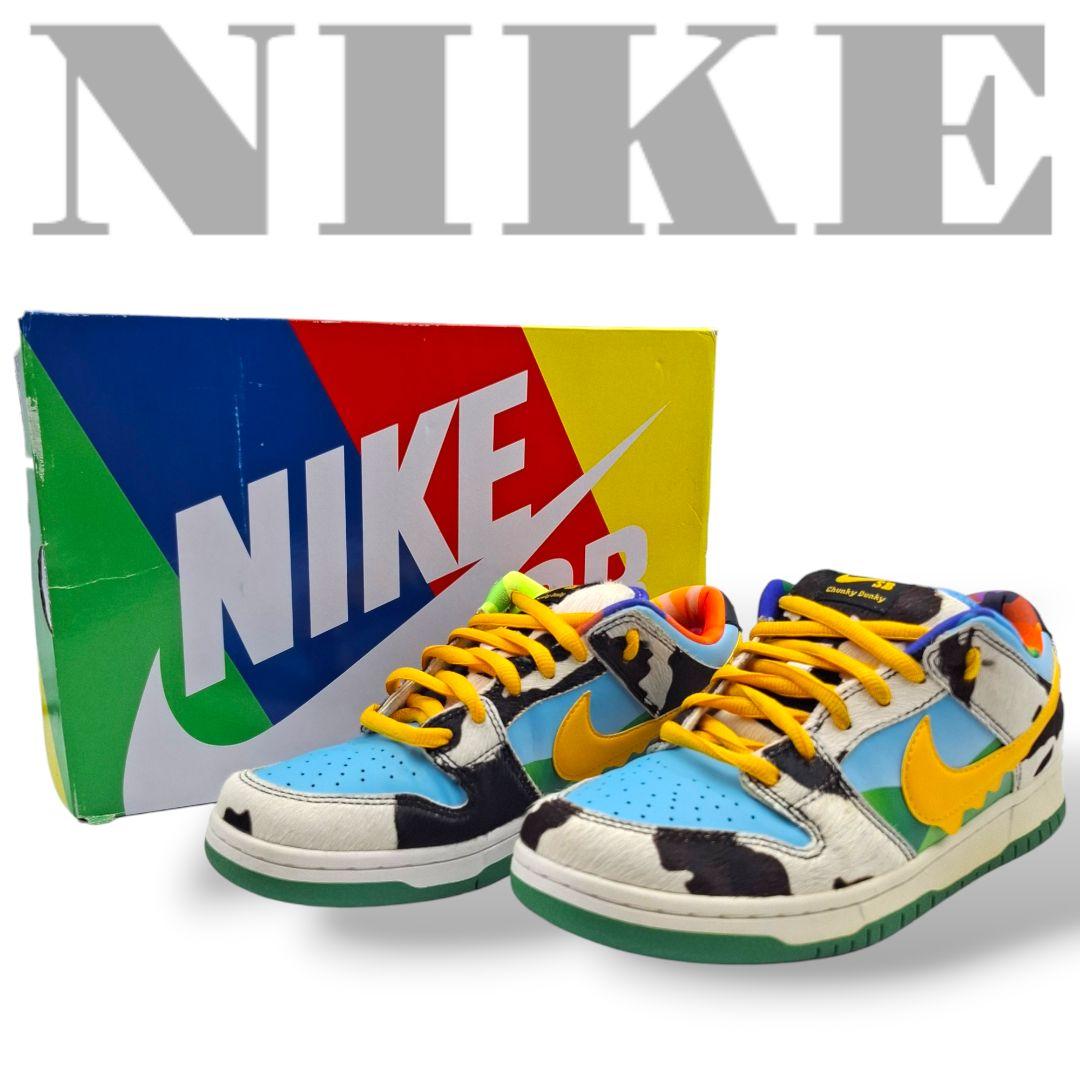 靴 BEN&JERRY'S Nike SB Dunk Low ChunkyDunky