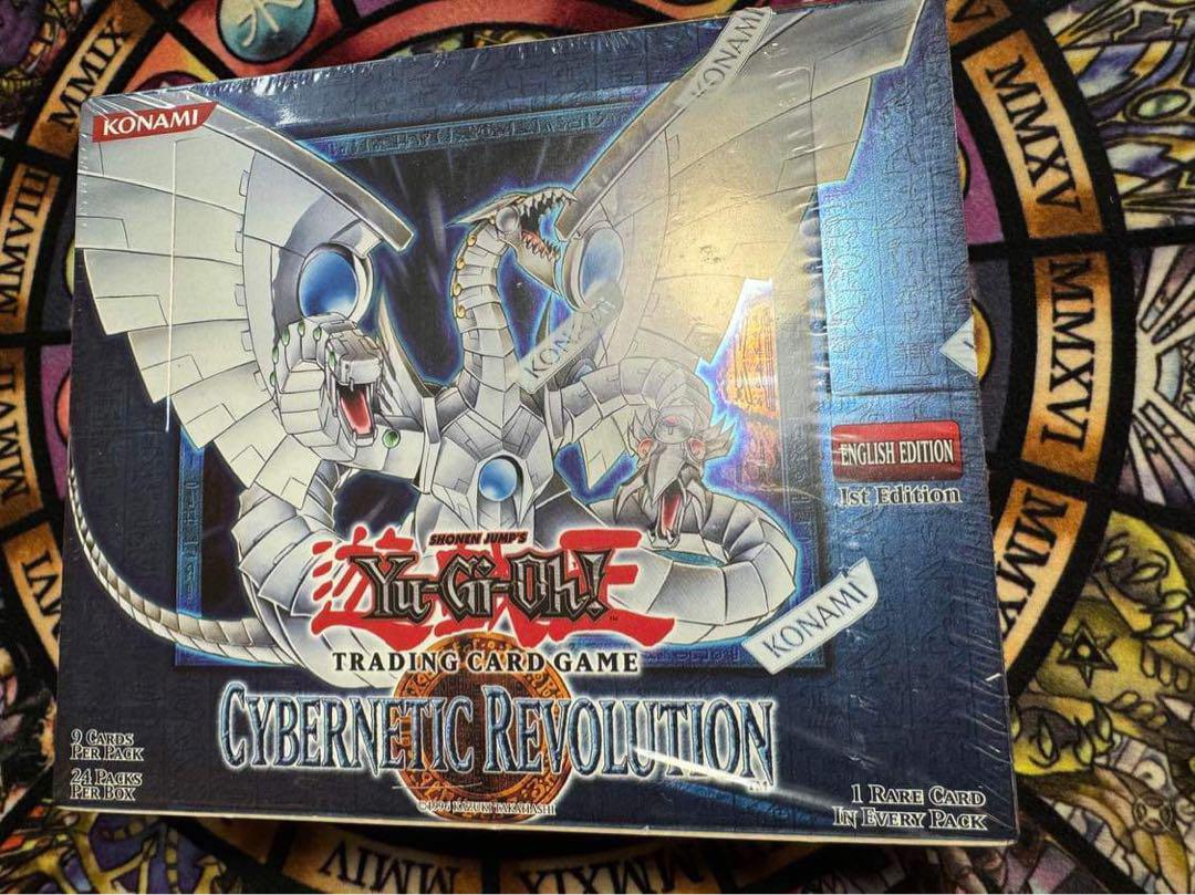 遊戯王 英語  BOX 1st 未開封 サイバネティック・レボリューション