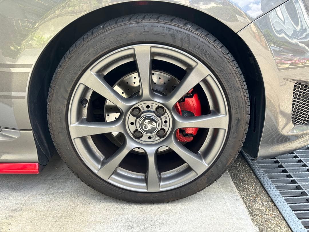 フィアット アバルト 195/45/16 中古 バリ山