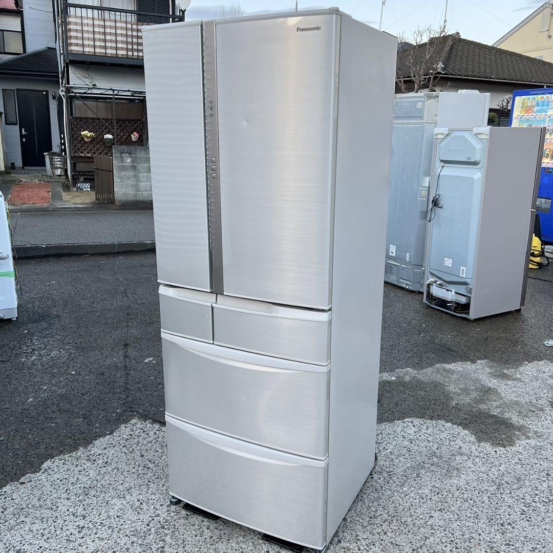 b818♪ パナソニック ノンフロン冷凍冷蔵庫 NR-F503V-N
