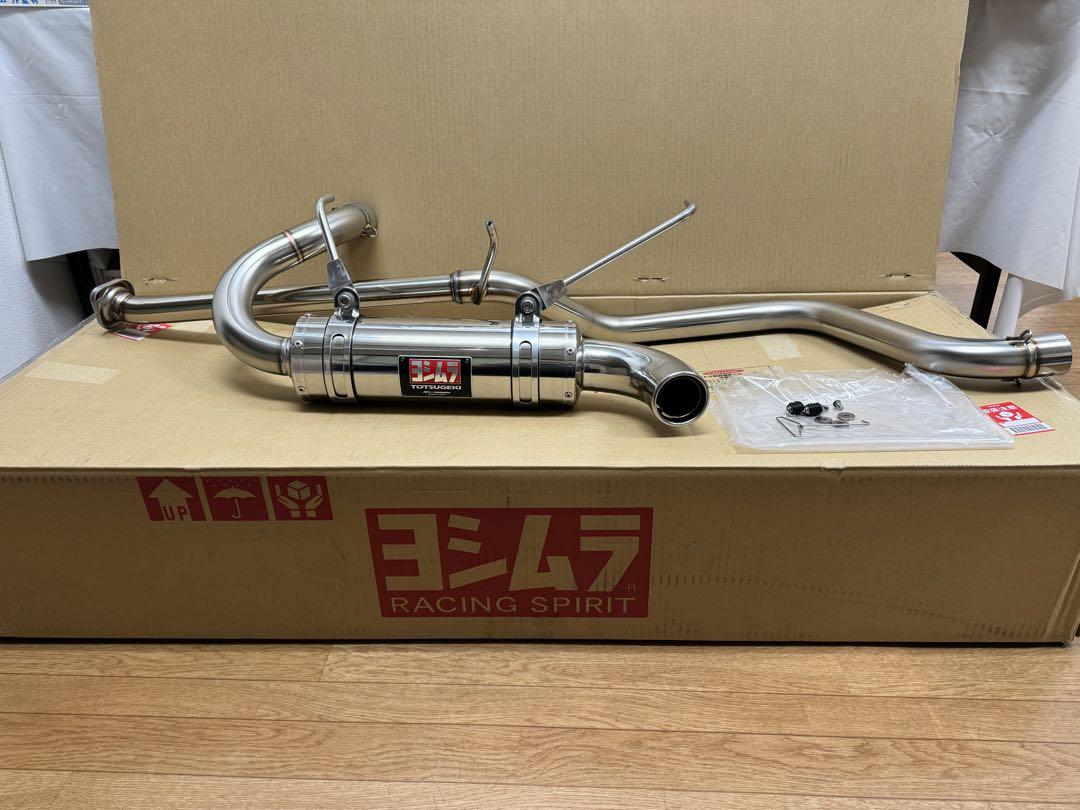 アピオ x ヨシムラ ステンレスサイクロンマフラー ジムニーJB64
