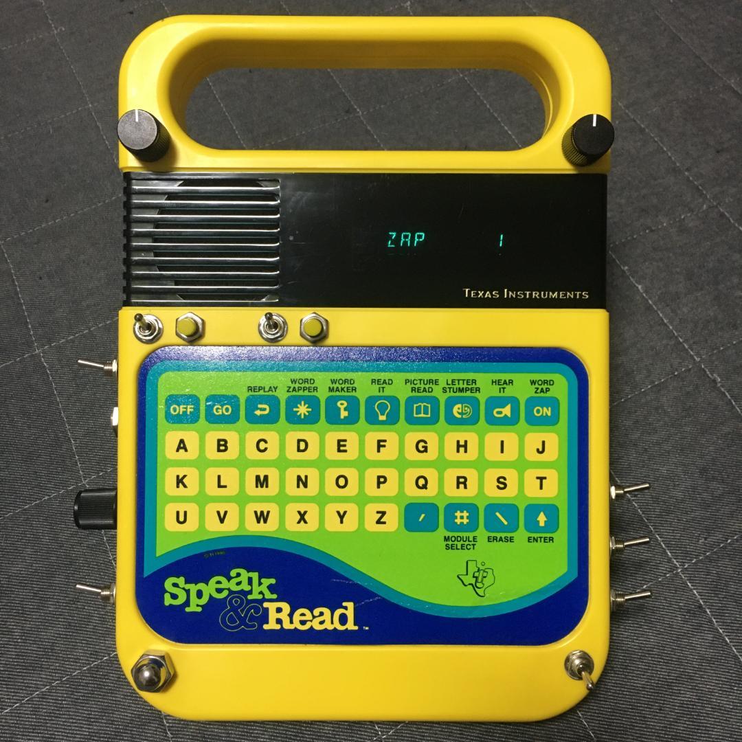 Circuit Bent Speak and Read サーキットベンディング