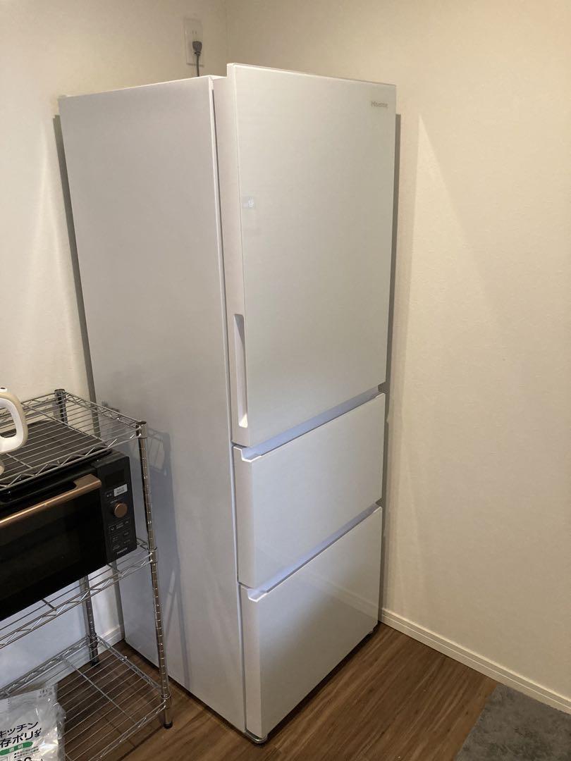 美品★2021年製★冷蔵庫358L★3ドア冷蔵庫★HR-G3601W★