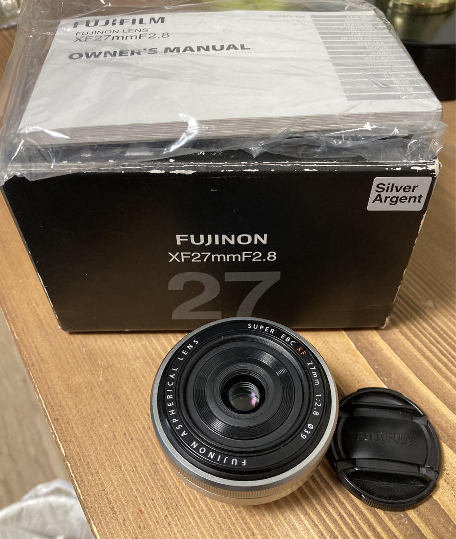♡Fujiパンケーキレンズ⭐︎XF27mmF2.8⭐︎中古品