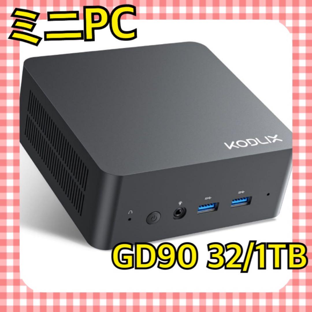 新品　ミニ PC GD90 第 12 世代 -12900HK 32GB 1TB
