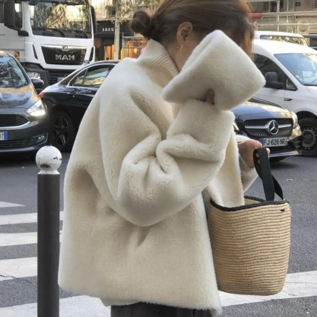 美品！ounce 韓国 ムスタン コート